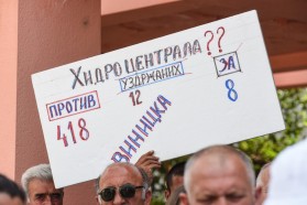 Protest in Montenegro